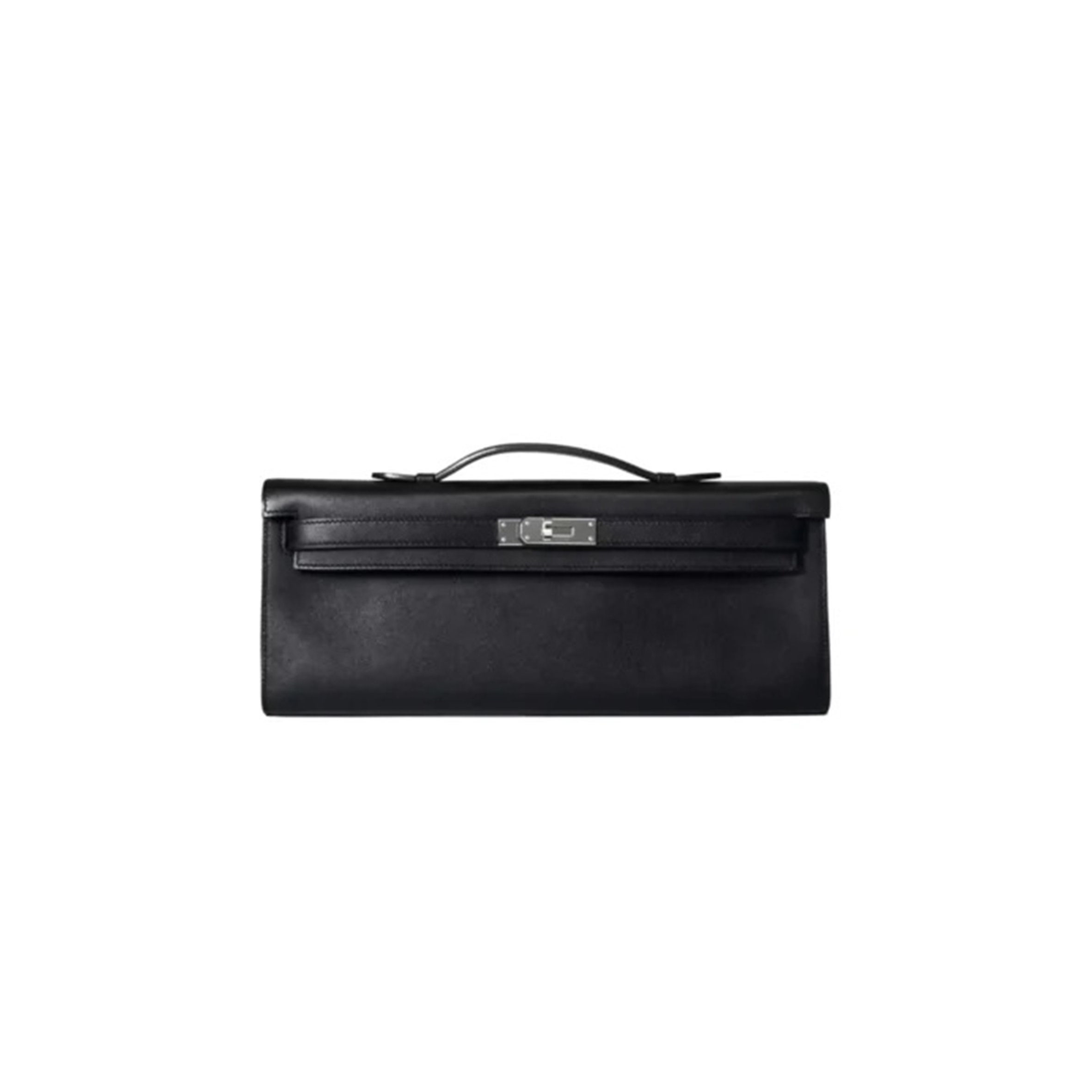 HERMÈS MASTER KELLY CUT POCHETTE SWIFT BLACK (31*13*2.5cm)  